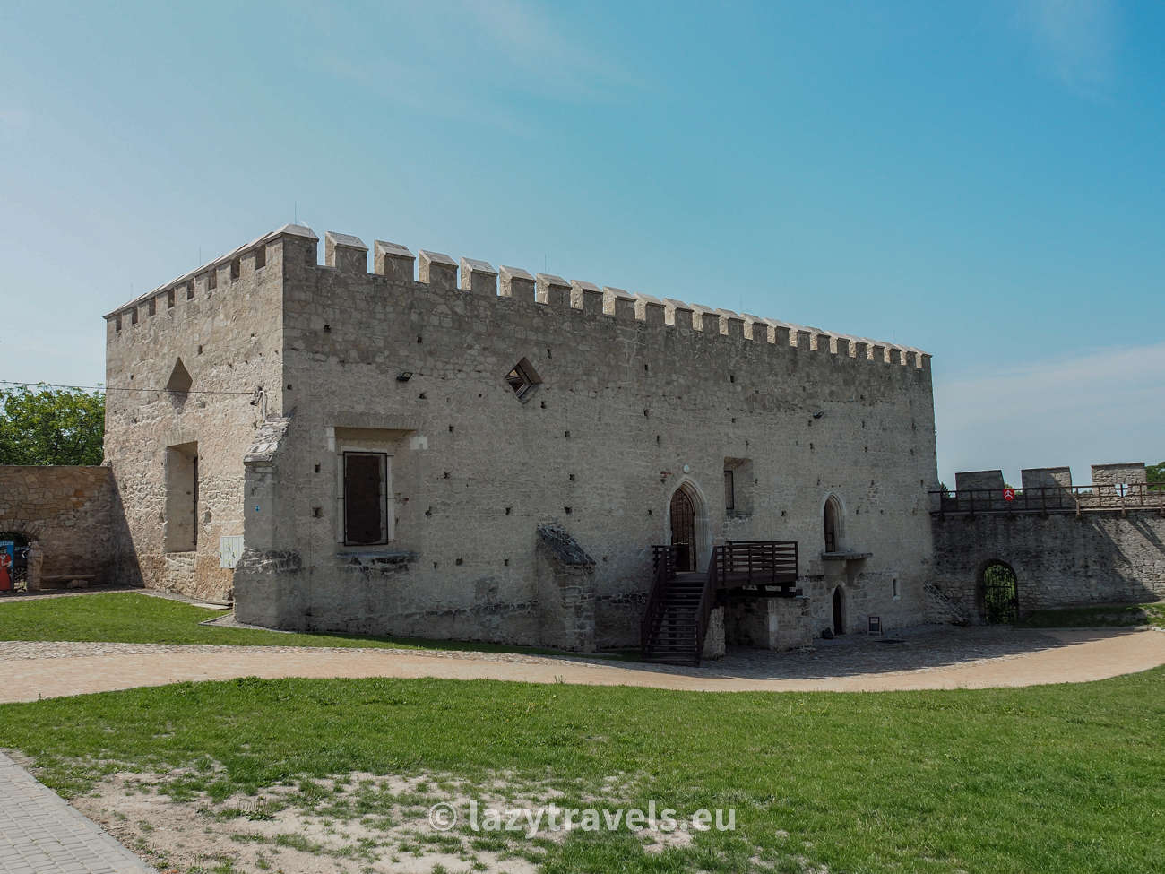 This is what is left of the royal castle in Szydłów