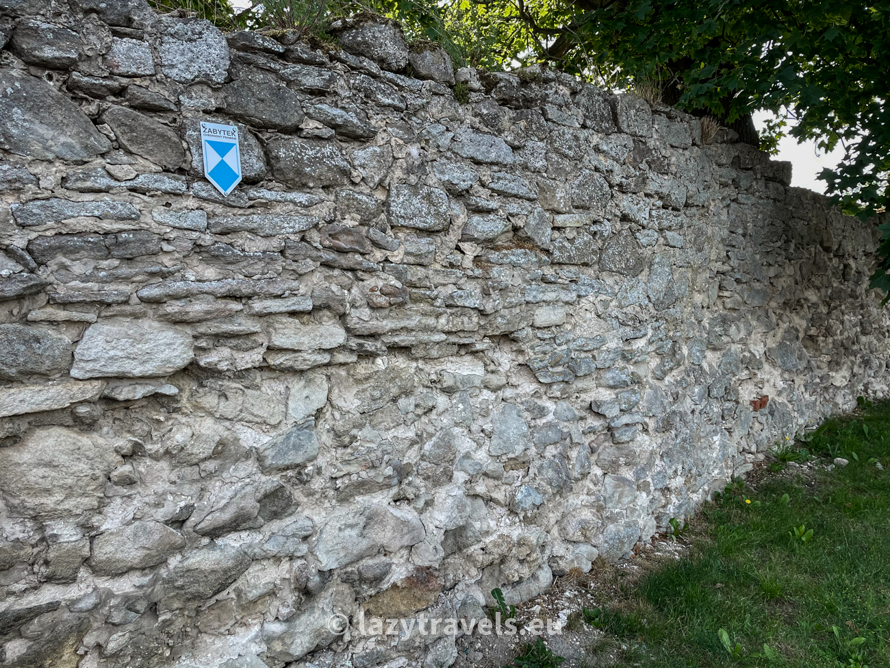 The medieval defensive walls of Szydłów were made of stone