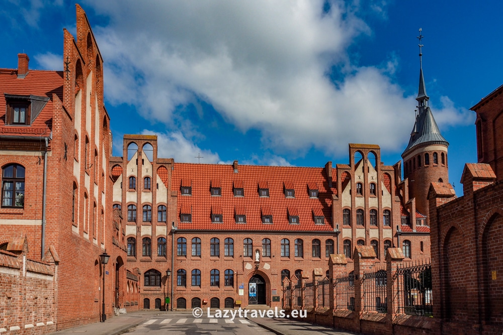 The complex of the former Cistercian and then Benedictine monastery