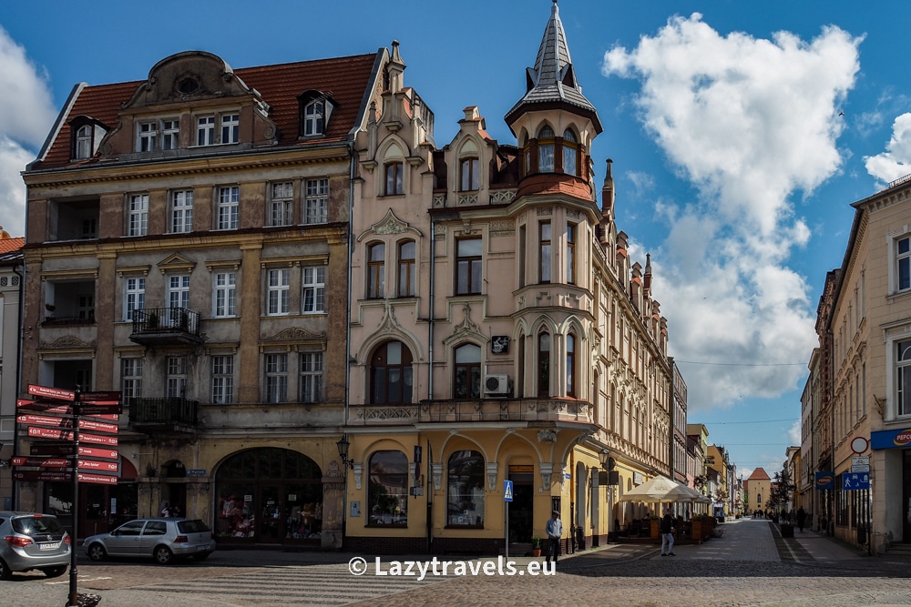 Tenement houses on the Chełm Market Square
