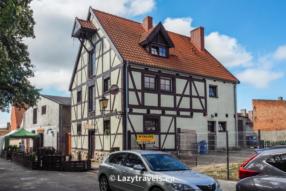 The Stary Spichlerz restaurant is located in a historic old granary in Chełmno