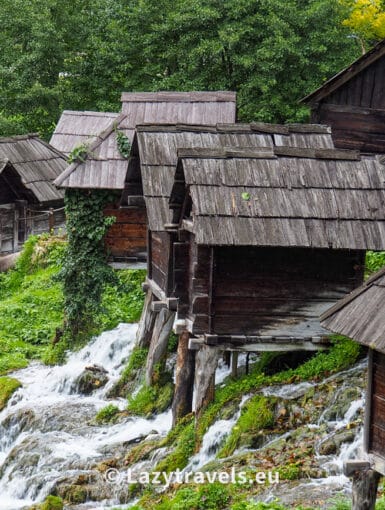 Small watermills near Jajce