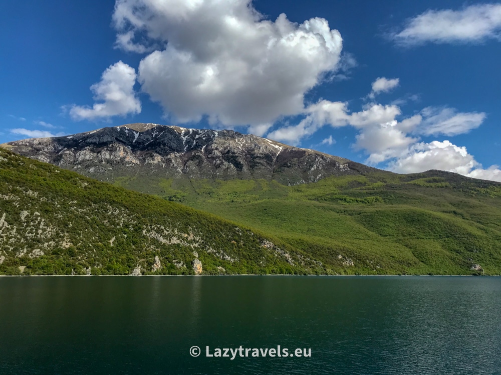 Mountains above Ohrid Lake