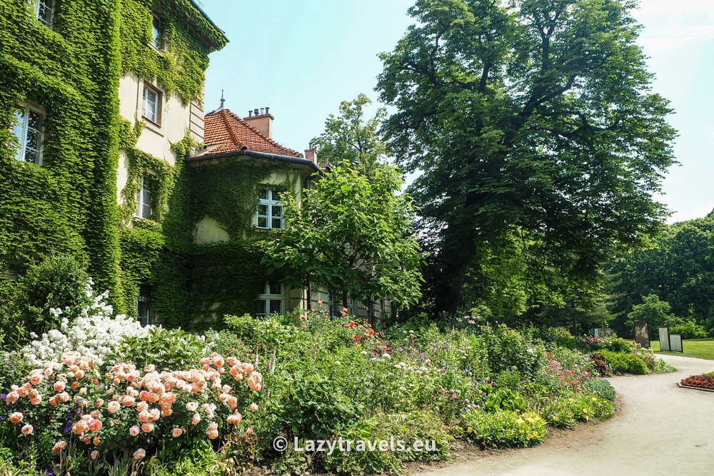 The castle gardens were built on the site of former fortifications