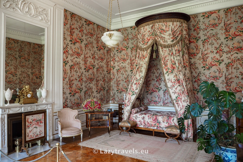 One of the chambers in the castle in Łańcut