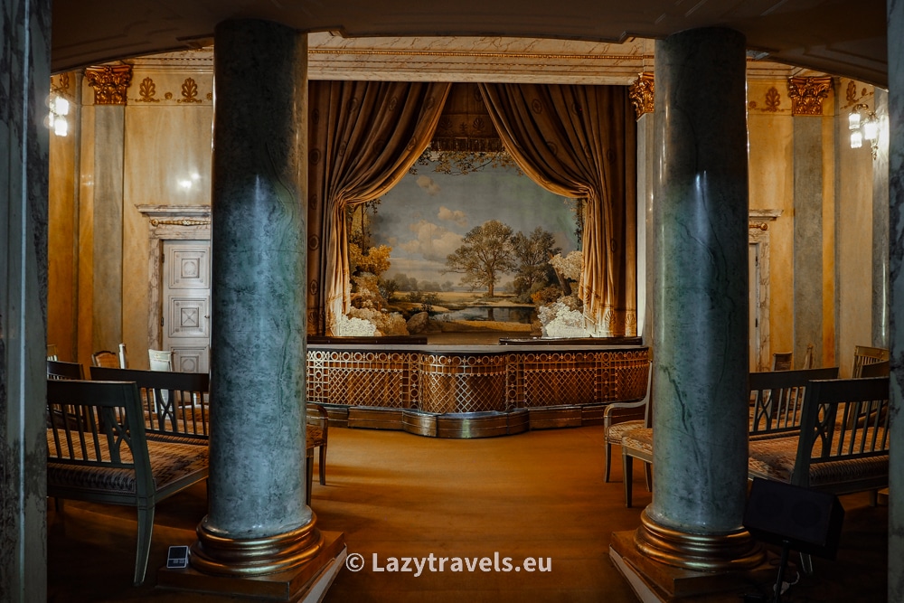 A theater where the best artists of that time played for magnates