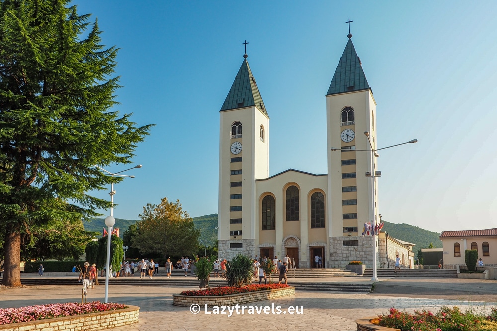 Medjugorje. Church of Saint James