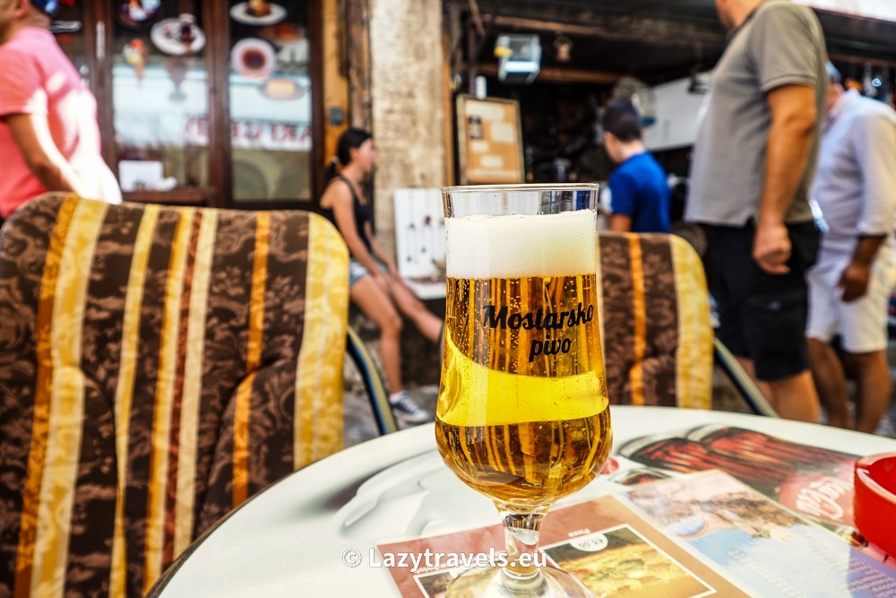 Local beer Mostarsko