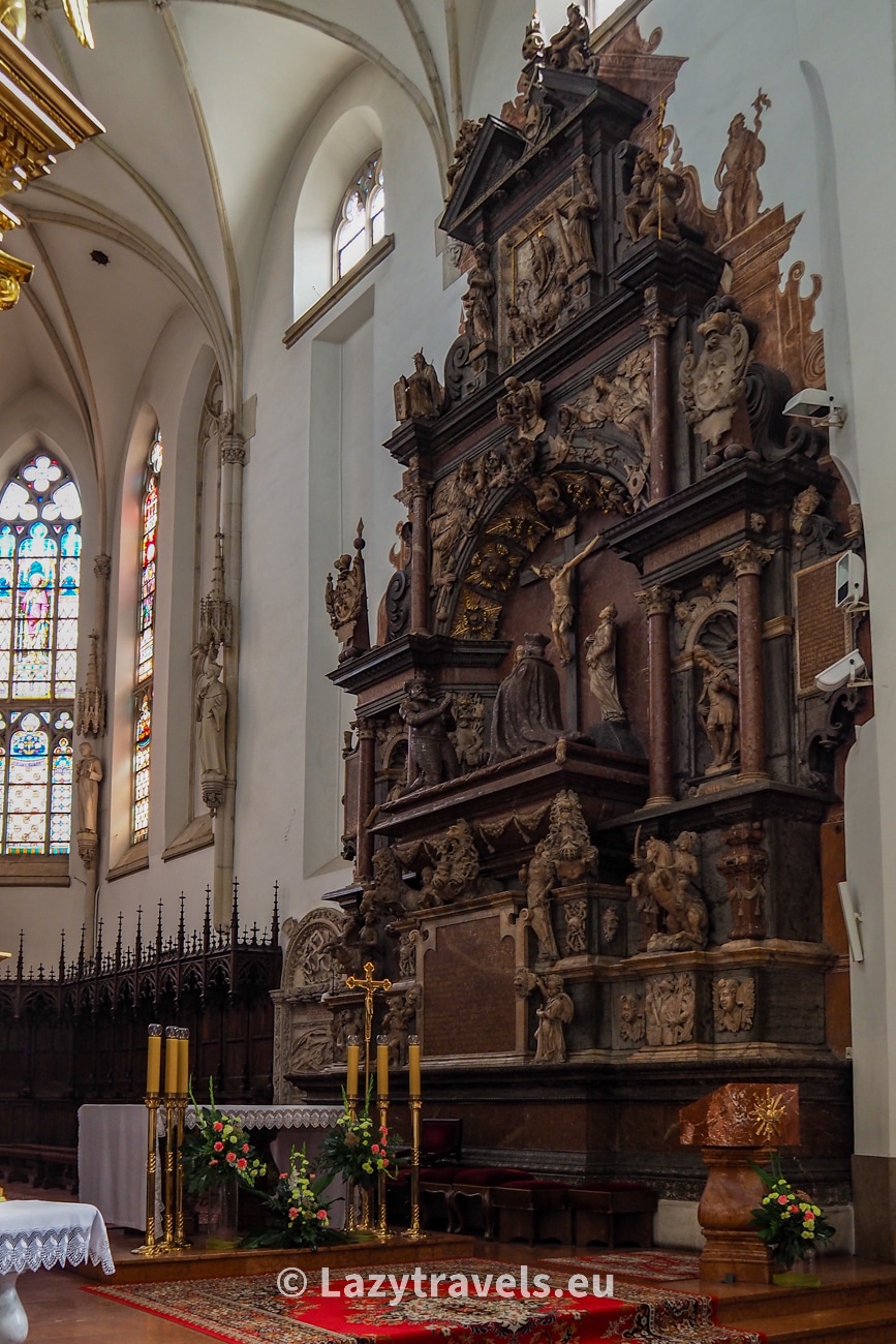 The Ostrogski monument in the cathedral in Tarnów