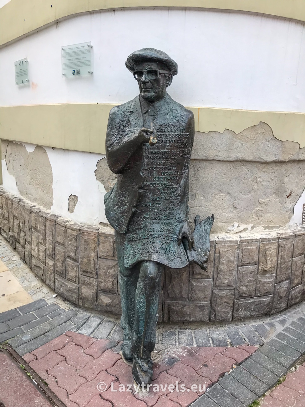 Roman Brandstaetter monument