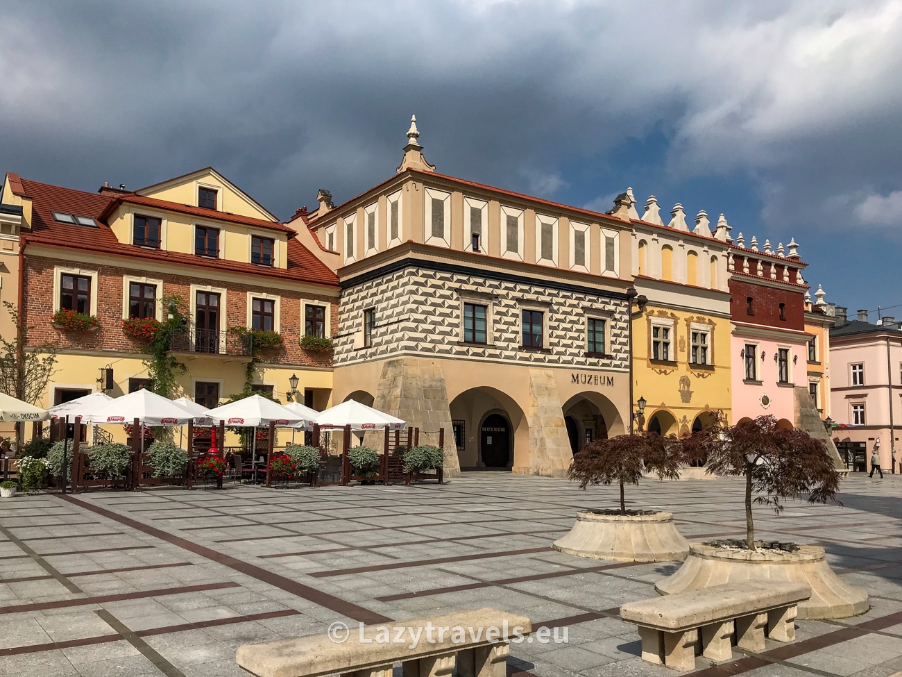 Market square in Tarnów