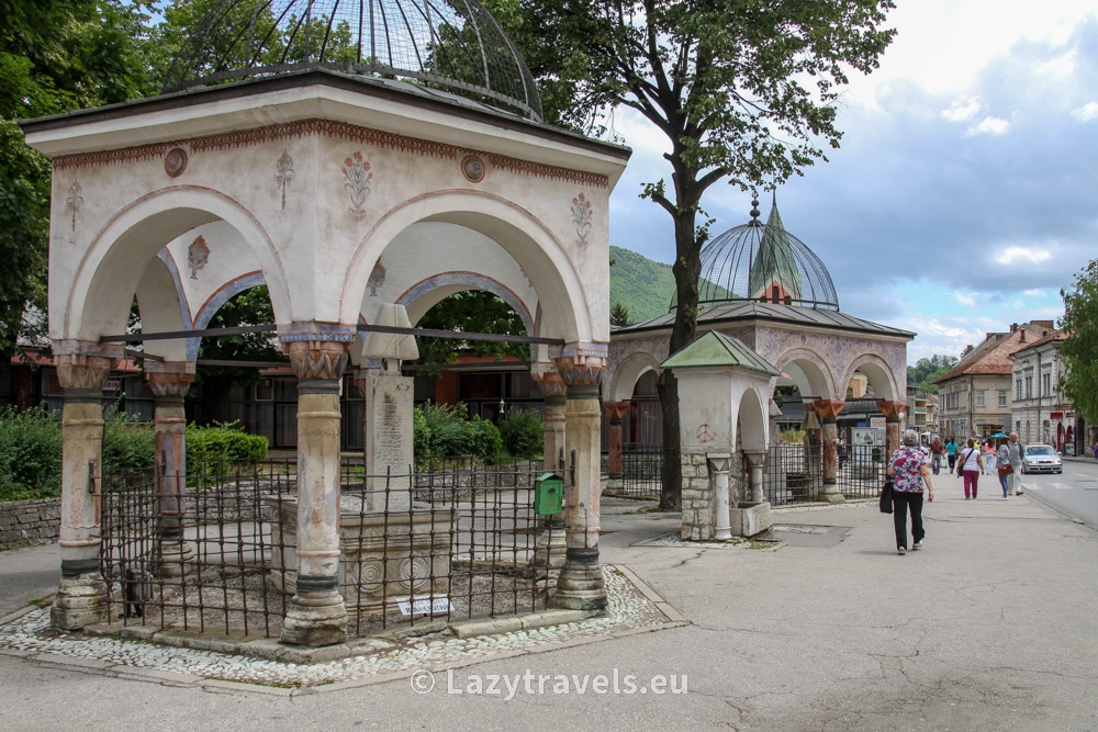 Old Ottoman tombs in Travnik