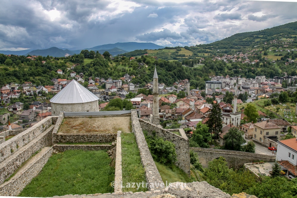 View from the fortress in Travnik