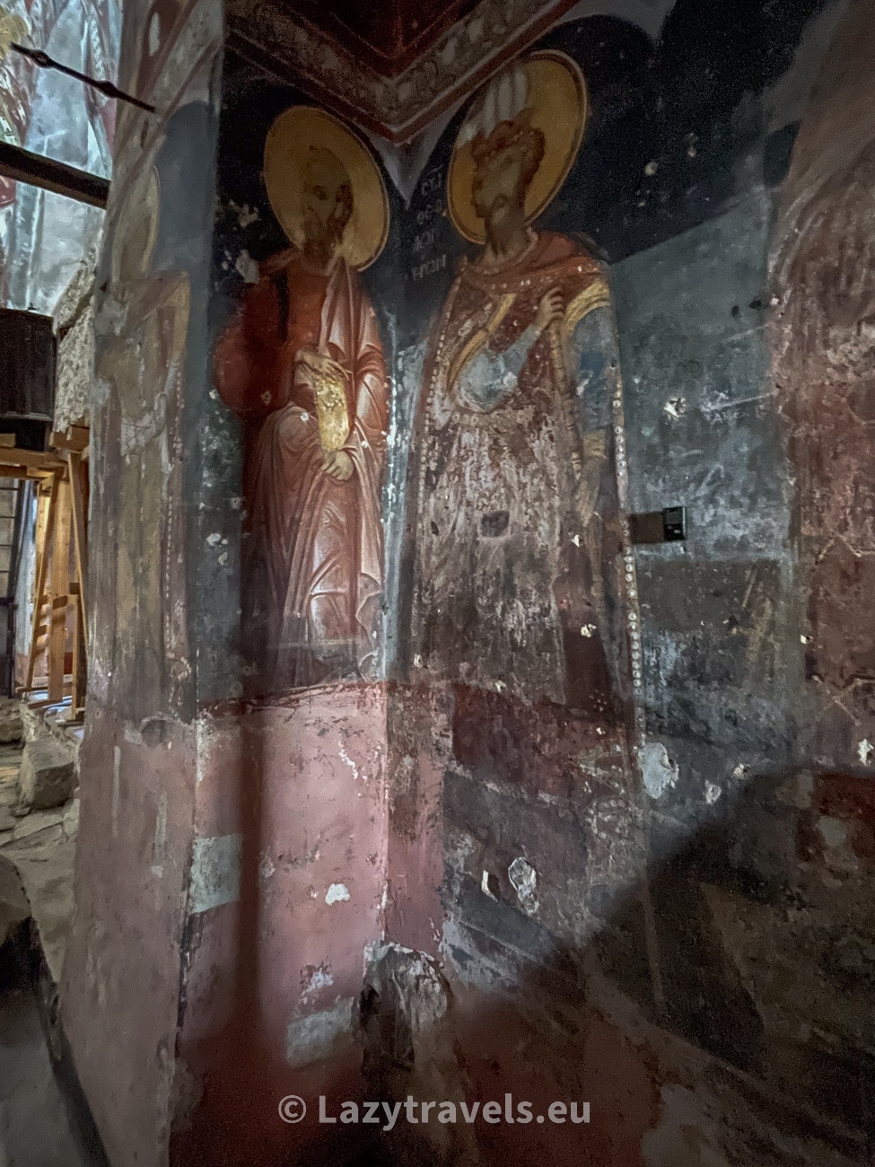 Treskavec Monastery frescoes