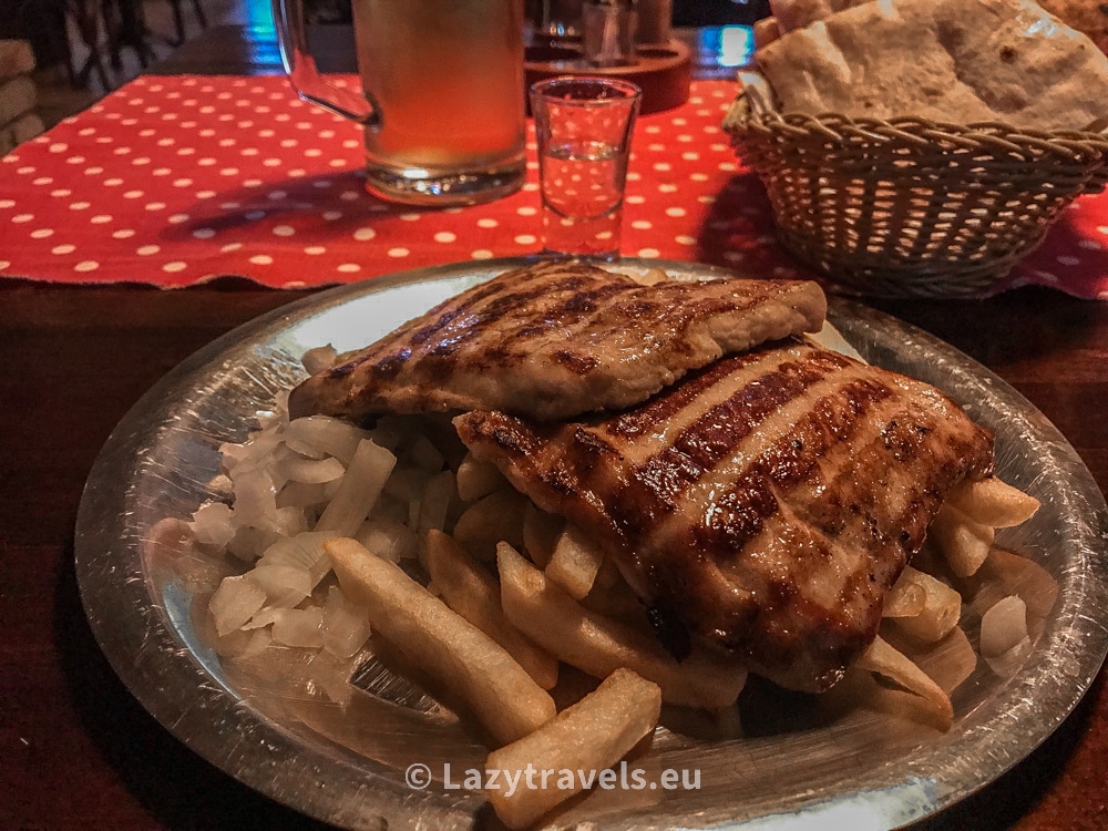 Lunch in Visegrad