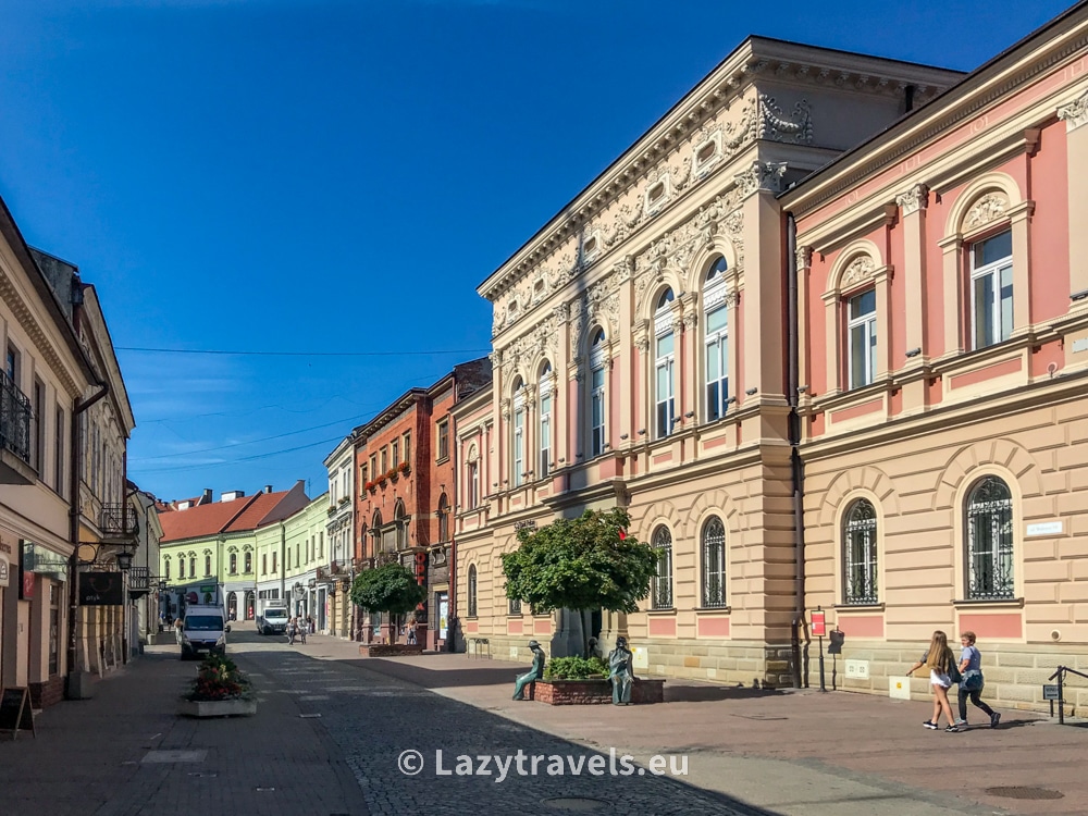Tenement houses on Wałowa Street in Tarnów