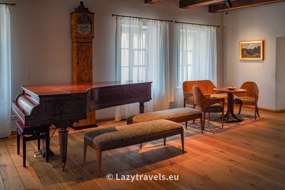 Music room in the Chopin Museum in Żelazowa Wola