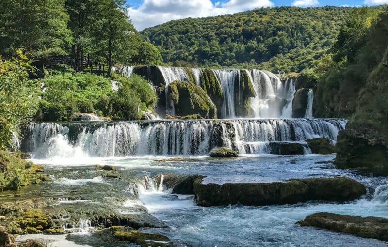Strbacki Buk waterfall on the Una River