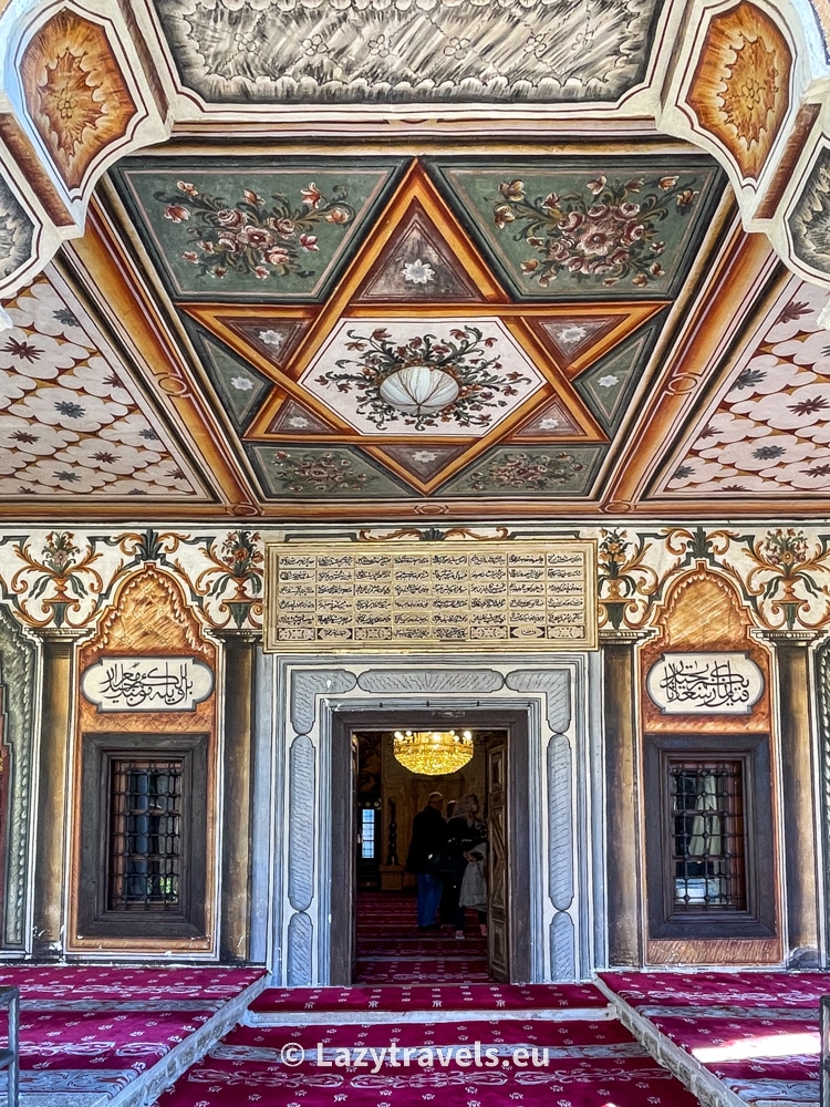 Entrance to the mosque in Tetovo - North Macedonia