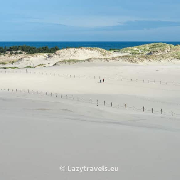 Łącka Dune (Wydma Łącka) on the Polish coast of Baltic Sea