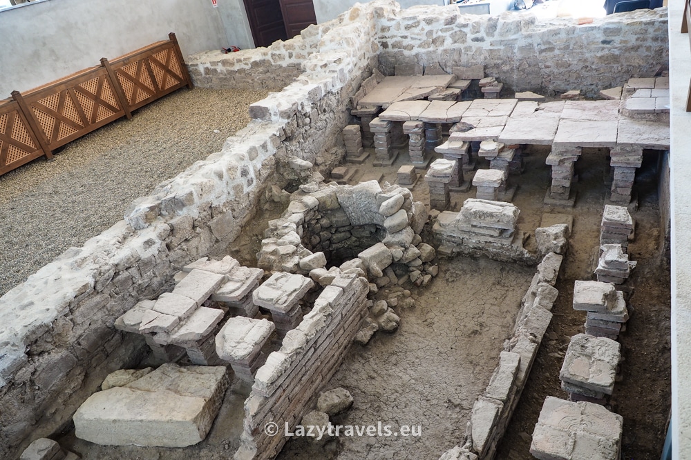 Roman excavations in Alba Iulia