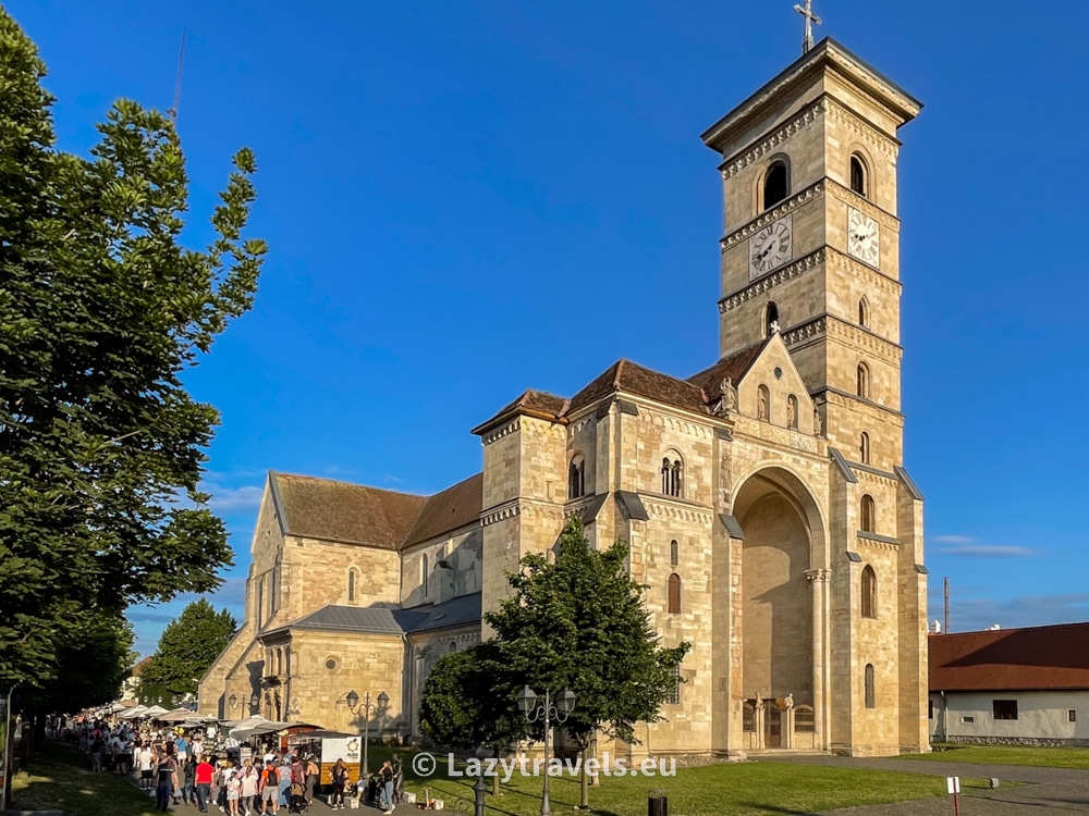 St. Michael's Cathedral in Alba Iulia. 800 years of history, that must make an impression.