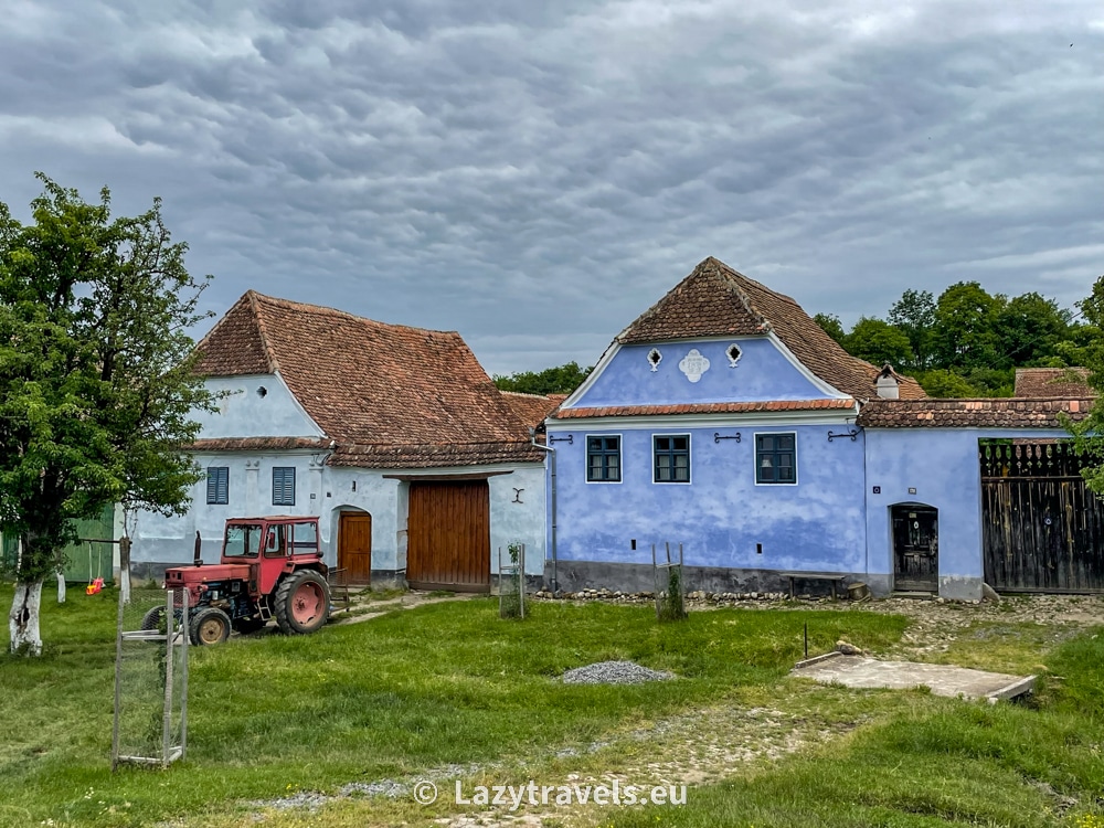 One of the old buildings in the village of Viscri. Once inhabited by Saxons, today it is almost deserted.