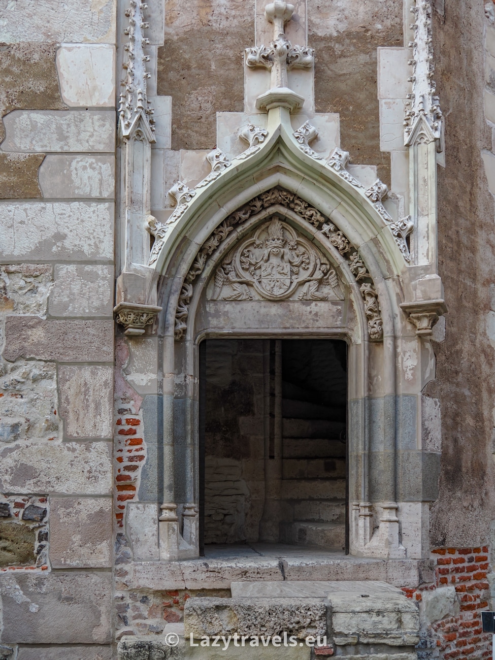 One of the decorative portals that led to the castle chambers and representative halls