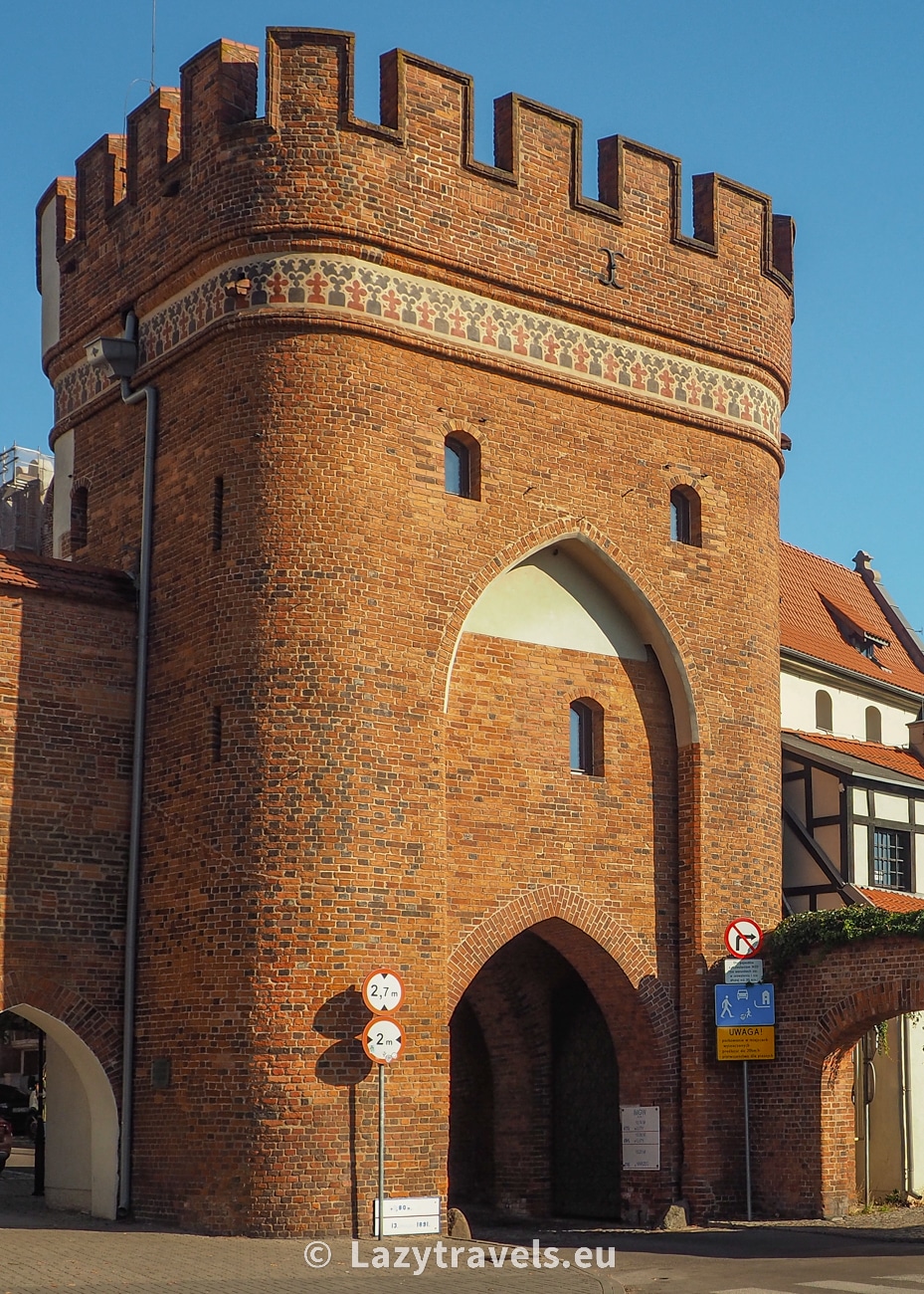 Bridge Gate in Torun