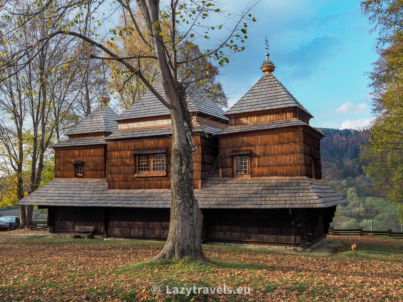 Wooden Orthodox church in Smolnik