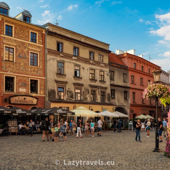 Market square in Lublin