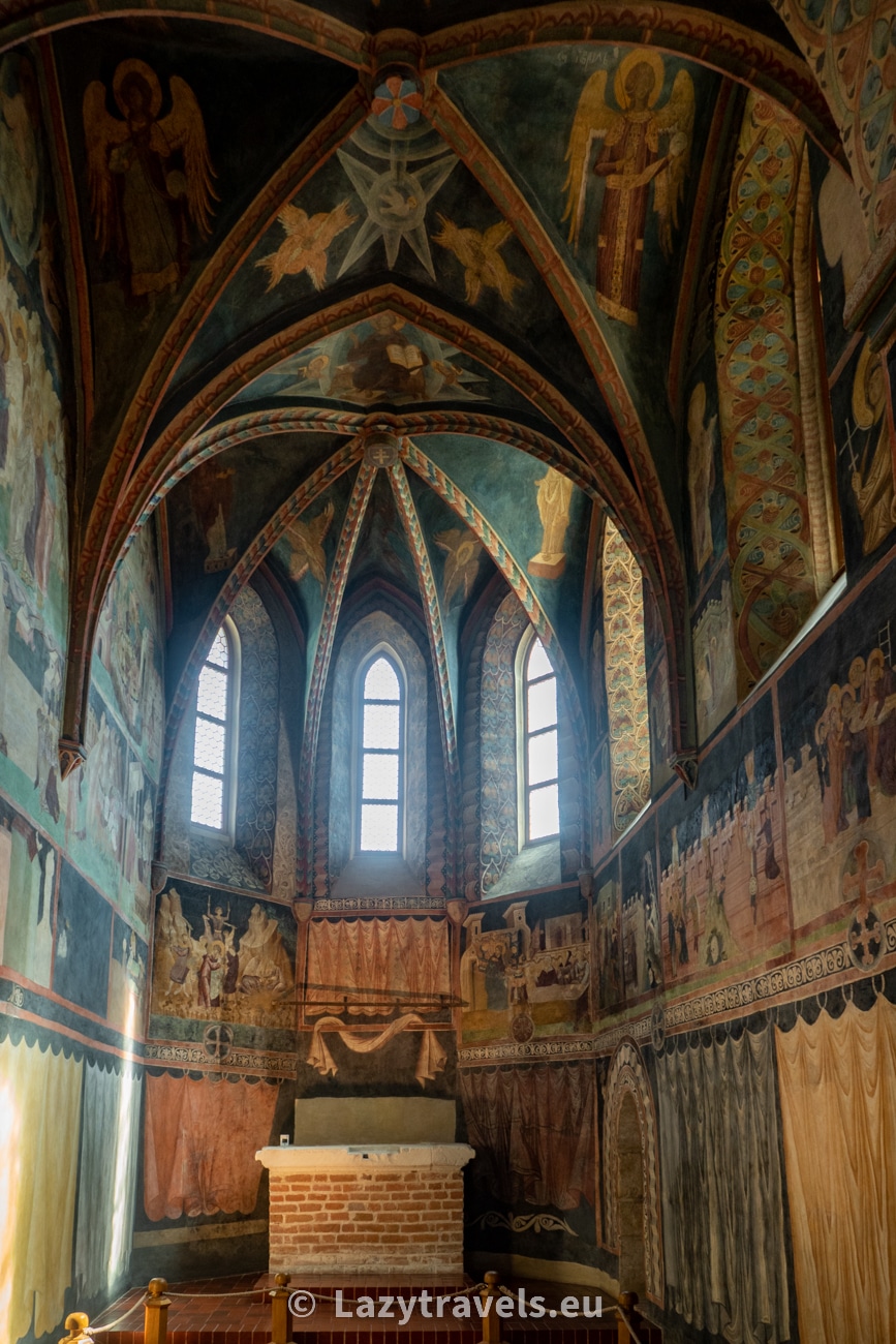The presbytery in the Holy Trinity Chapel at Lublin Castle