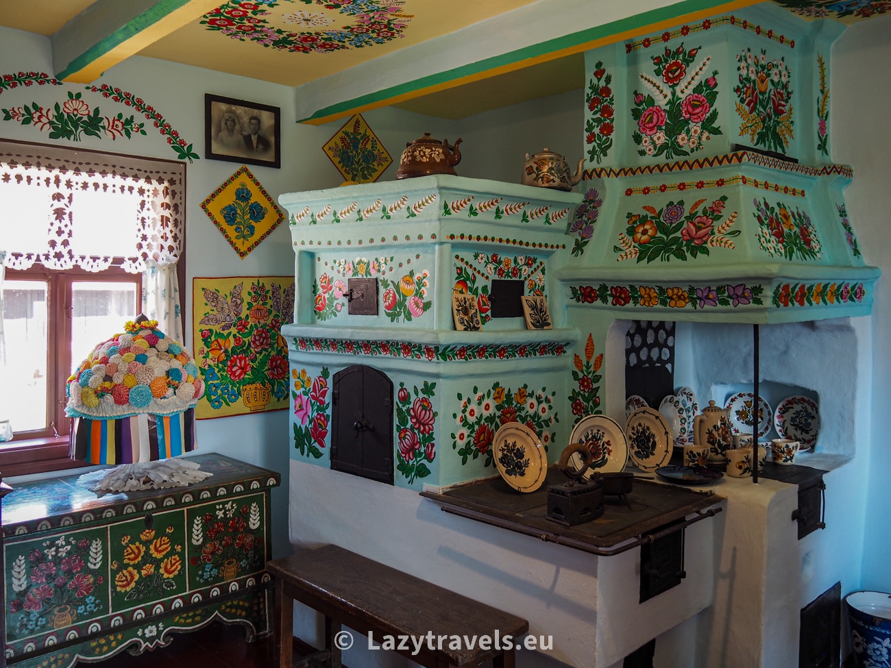 The black room in Felicja Curyłowa's family home