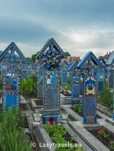 The Merry Cemetery in Sapanca, Romania, is on the UNESCO list.