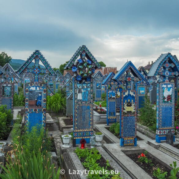 The Merry Cemetery in Sapanca, Romania, is on the UNESCO list.