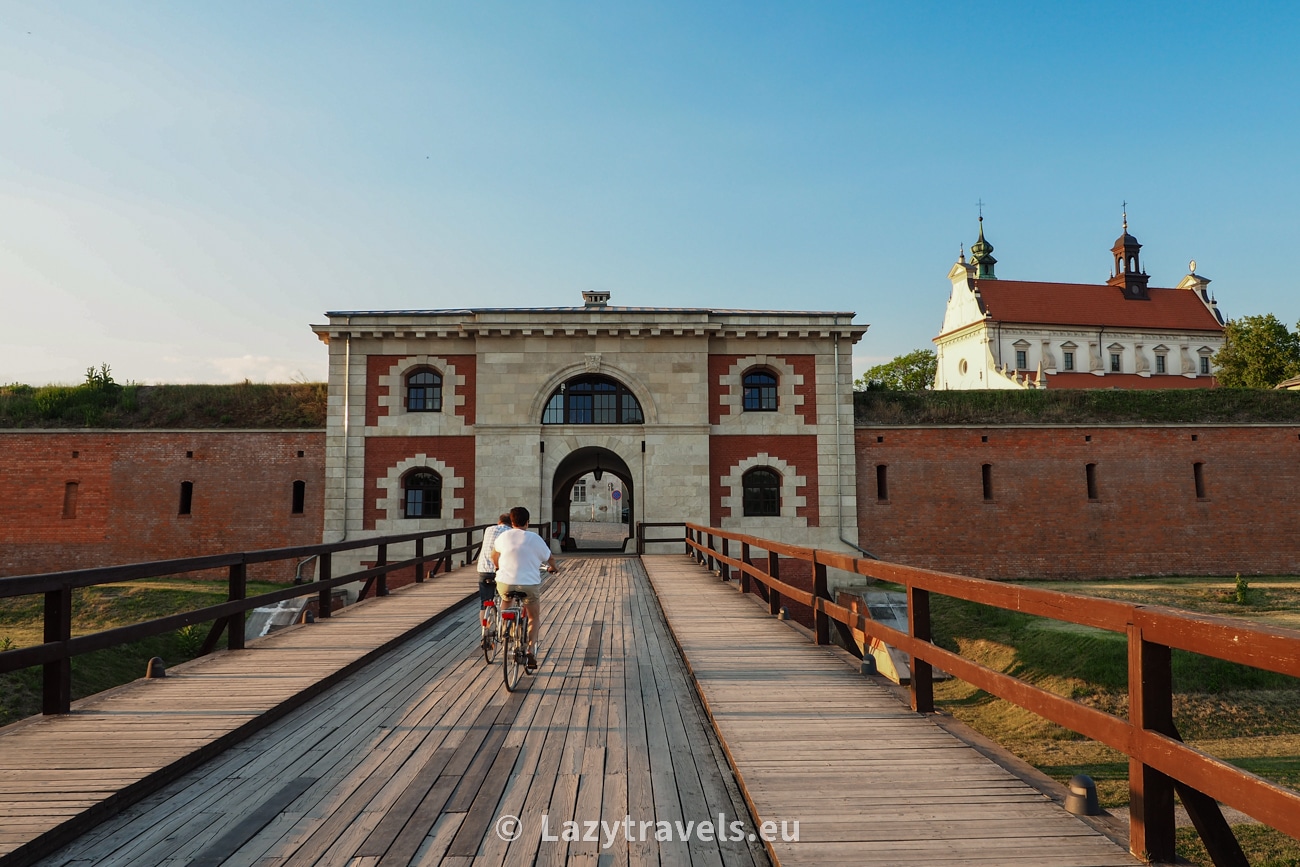 The gate leading to Zamość