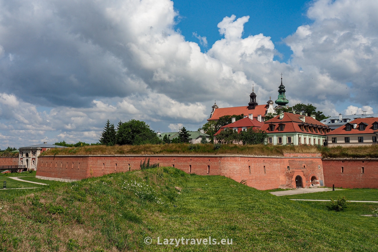 View of Zamość and its mighty defensive walls