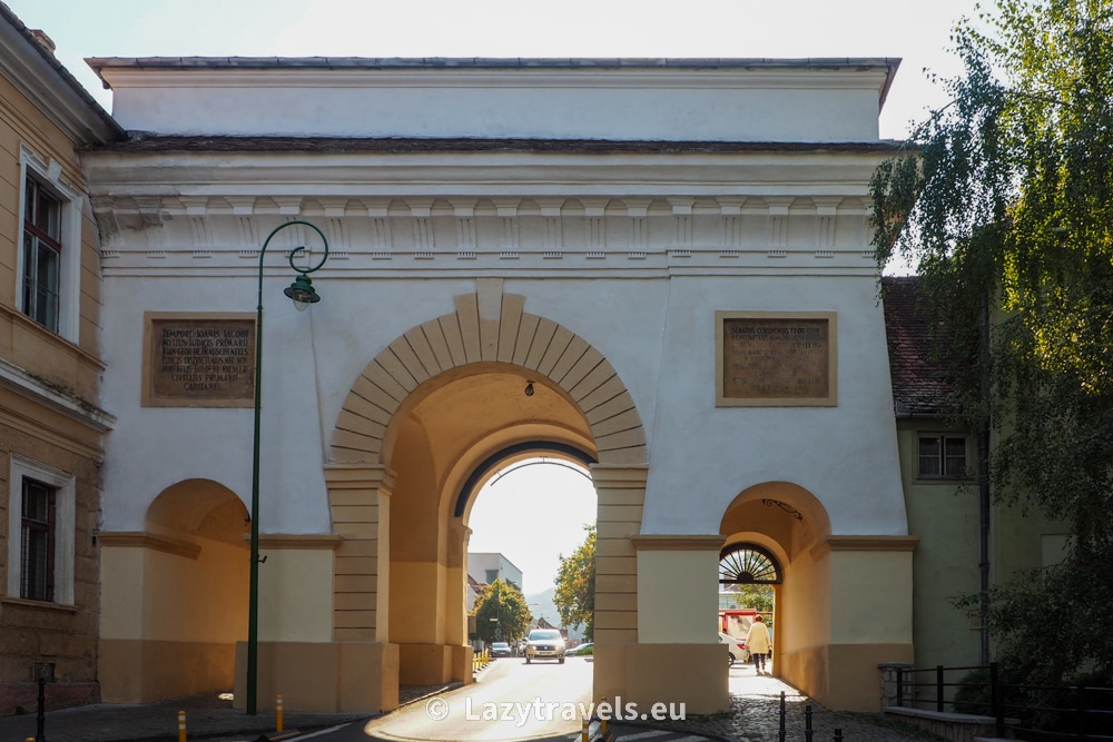 The Schei Gate in Brașov